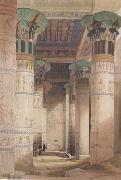 Alma-Tadema, Sir Lawrence David Roberts,Portico of the Temple of Isis at Philae (mk23) France oil painting reproduction